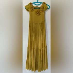 EUC Joyfolie Mustard Yellow Size 7 Girls Dress. Worn once for photos.